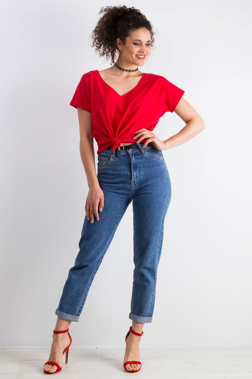 Emory raudoni marškinėliai Emory raudoni marškinėliai