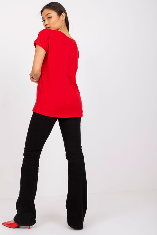 Emory raudoni marškinėliai Emory raudoni marškinėliai