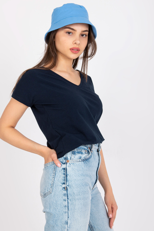 Tamsiai mėlyni marškinėliai Emory