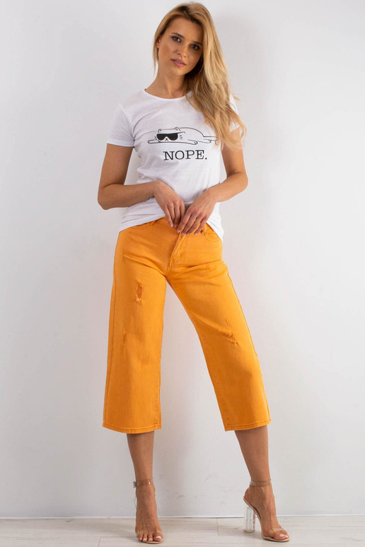 Oranžiniai džinsai Priežastys