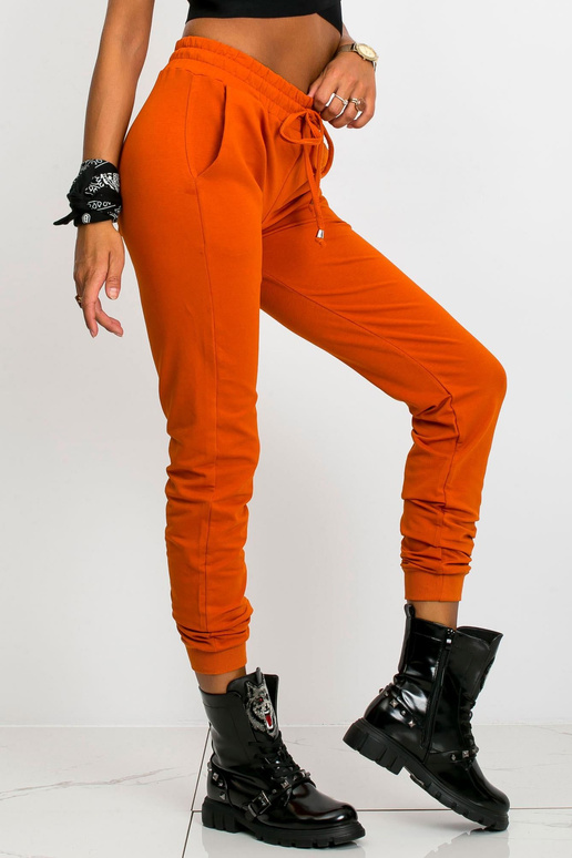 Tamsiai oranžinės kelnės Greičiau