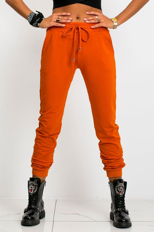 Tamsiai oranžinės kelnės Greičiau