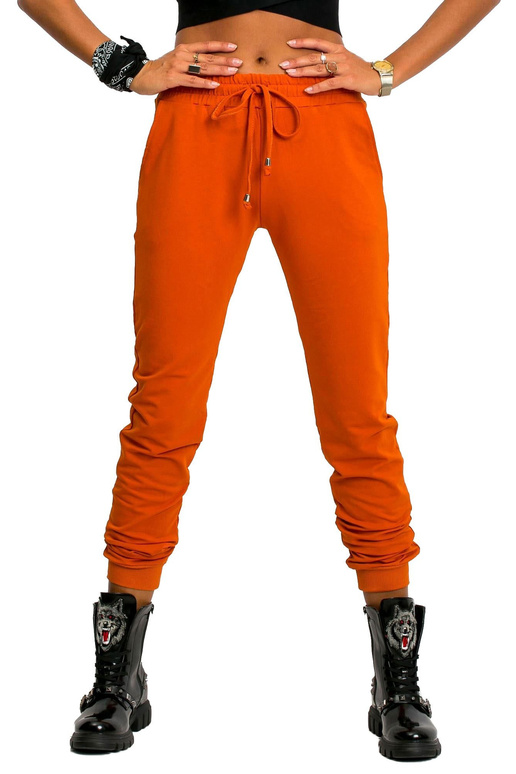 Tamsiai oranžinės kelnės Greičiau