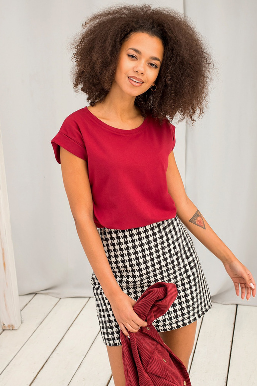 Burgundijos revoliucijos marškinėliai