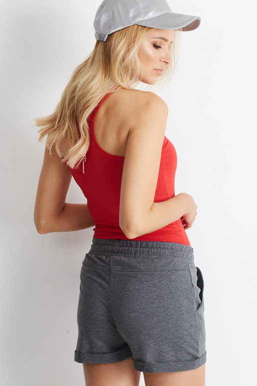 Tamsiai pilki atjauninantys šortai Tamsiai pilki atjauninantys šortai