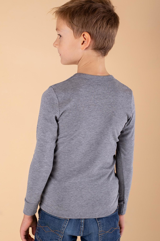 Pilka termoaktyvi palaidinė berniukui