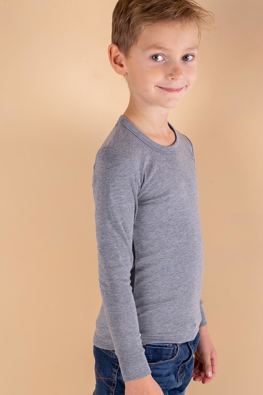 Pilka termoaktyvi palaidinė berniukui