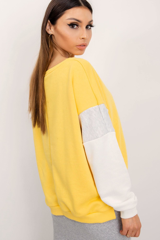 RUE PARIS Geltonas Mona megztinis