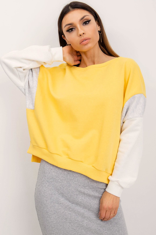 RUE PARIS Geltonas Mona megztinis