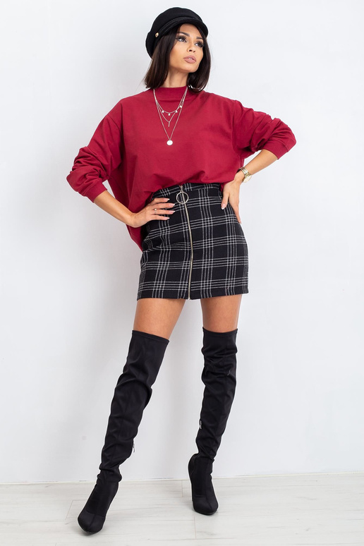 Burgundy Twist megztinis Burgundy Twist megztinis