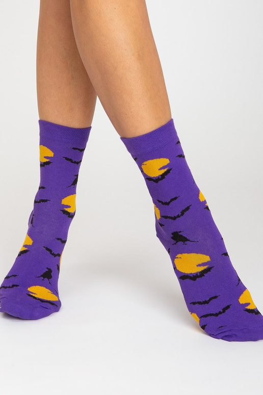 Spalvingas medvilninių kojinių rinkinys