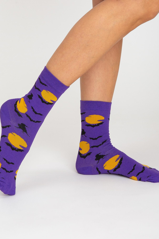 Spalvingas medvilninių kojinių rinkinys