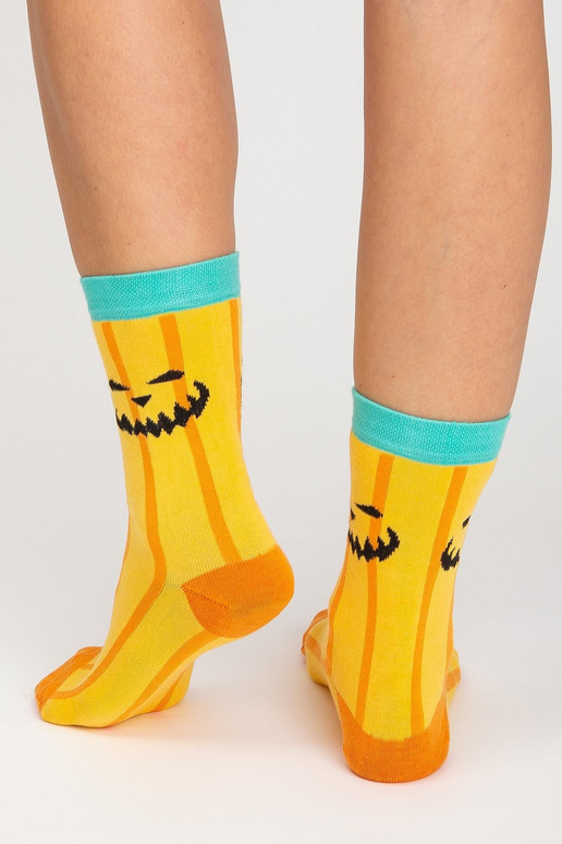 Spalvingas medvilninių kojinių rinkinys