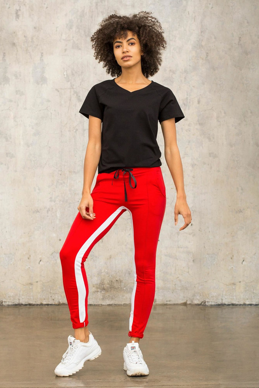 FOR FITNESS Juodi Layla marškinėliai