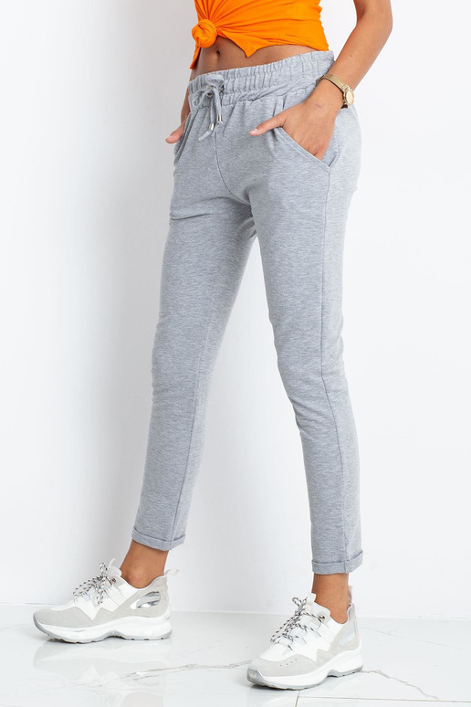 Pilkos spalvos „Cadence“ kelnės