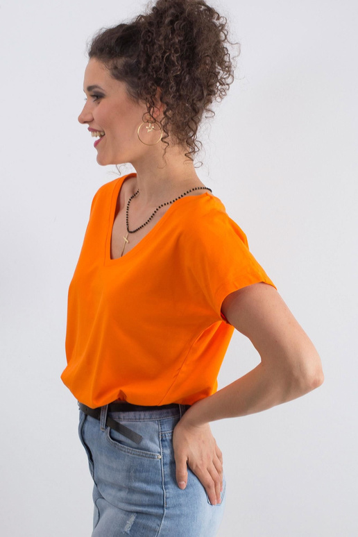 Fluo oranžiniai Emory marškinėliai Fluo oranžiniai Emory marškinėliai