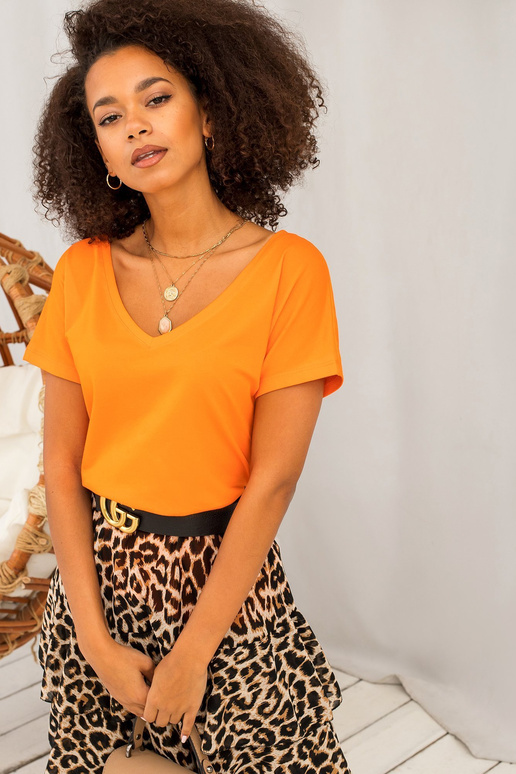 Fluo oranžiniai Emory marškinėliai Fluo oranžiniai Emory marškinėliai