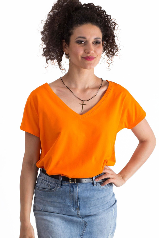 Fluo oranžiniai Emory marškinėliai Fluo oranžiniai Emory marškinėliai