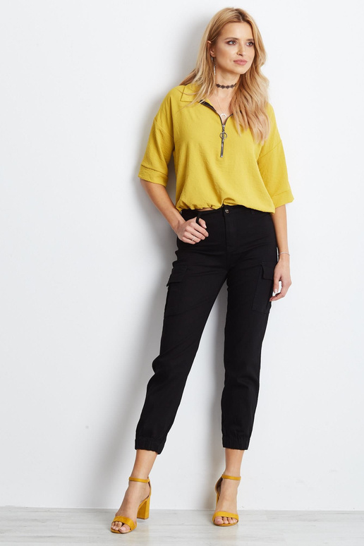 Džinsinės kelnės-JMP-SP-DZ17.56P-juodos