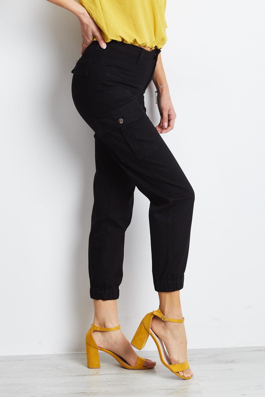 Džinsinės kelnės-JMP-SP-DZ17.56P-juodos