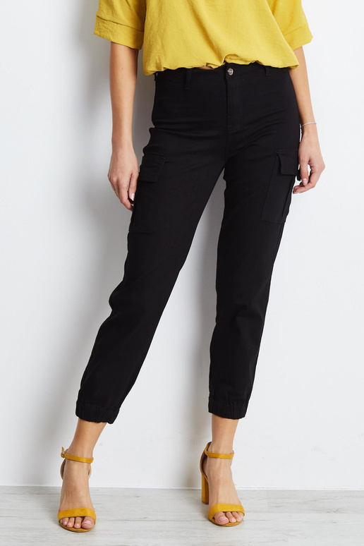 Džinsinės kelnės-JMP-SP-DZ17.56P-juodos