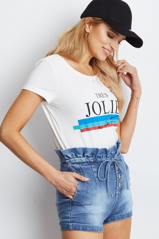 Mėlyni savo šortai