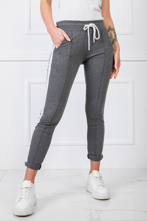 Tamsiai pilkos Laney kelnės