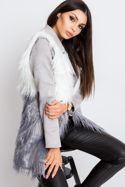 Balta ir pilka Lexie liemenė