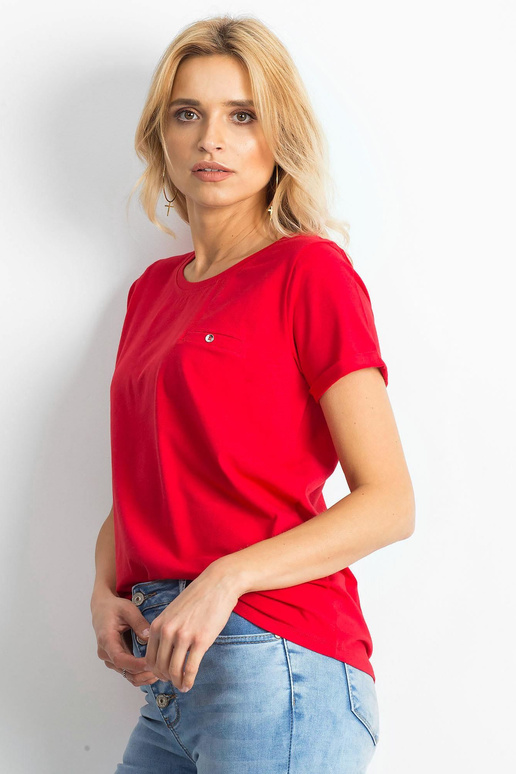 Raudoni transformuojantys marškinėliai