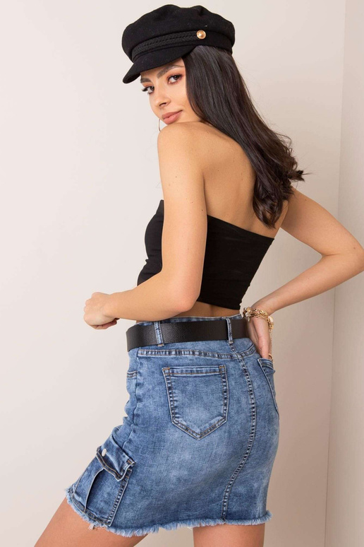 Mėlynas Calista sijonas