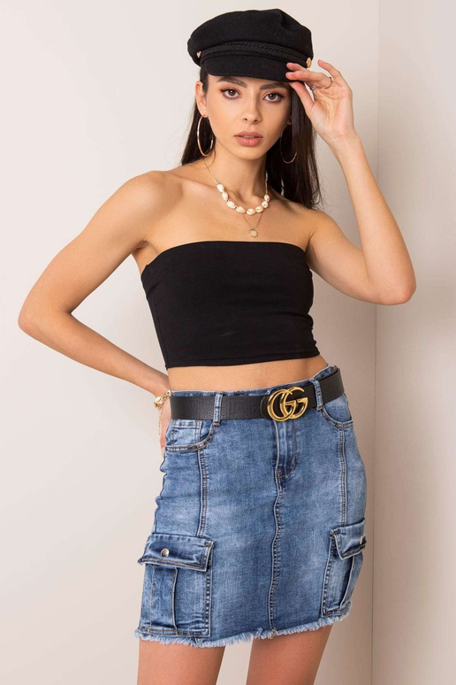 Mėlynas Calista sijonas