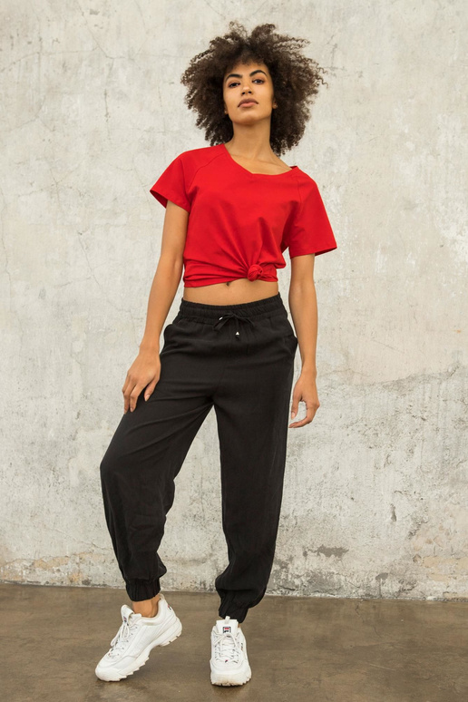 FOR FITNESS Raudoni marškinėliai Layla