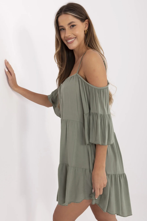 Veronique chaki spalvos suknelė Veronique chaki spalvos suknelė