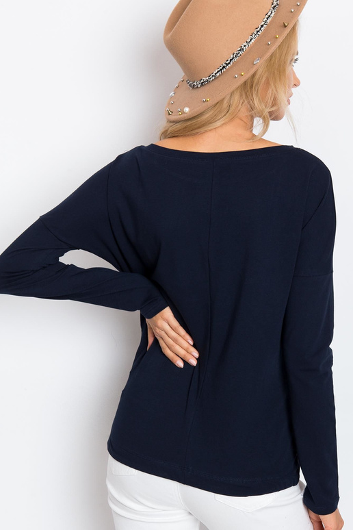 Tamsiai mėlyna palaidinė Carla