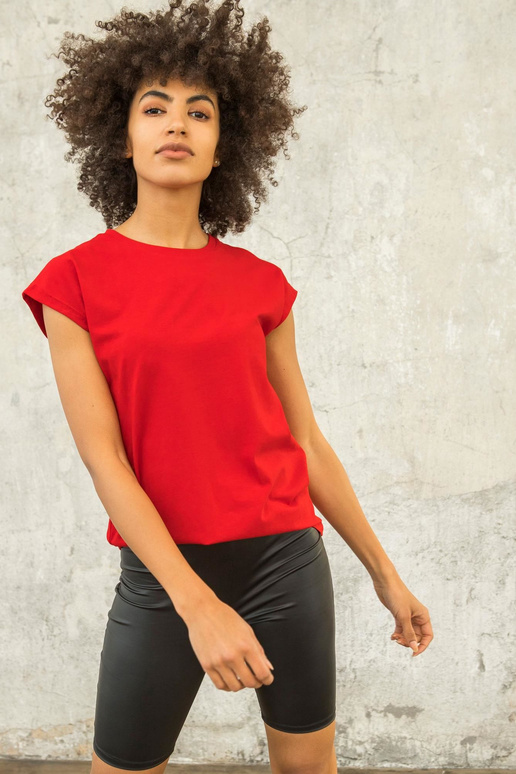 FOR FITNESS Raudoni marškinėliai Keira