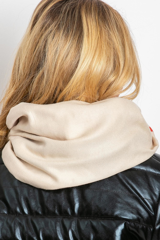 Šviesiai smėlio spalvos šalikas su...