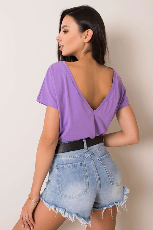 Violetinės ugnies marškinėliai