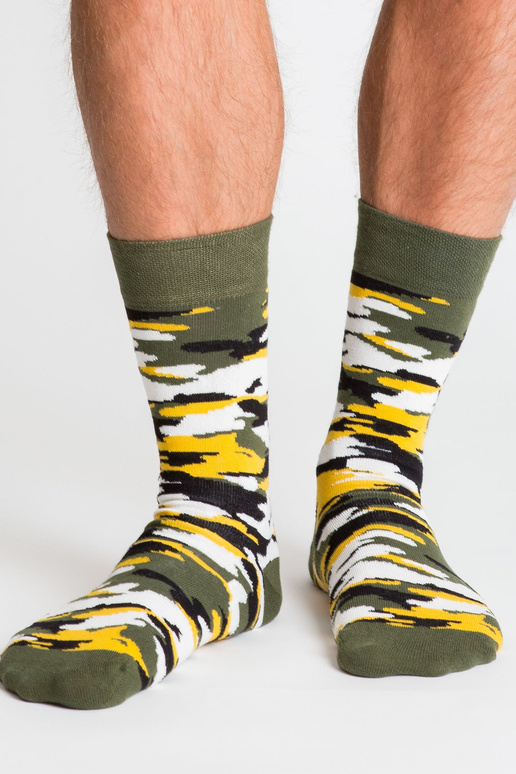 Skarpety mėskie we wzory zestaw 3 szt.