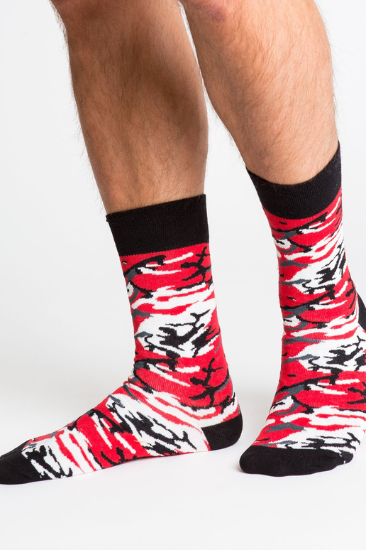 Skarpety mėskie we wzory zestaw 3 szt.