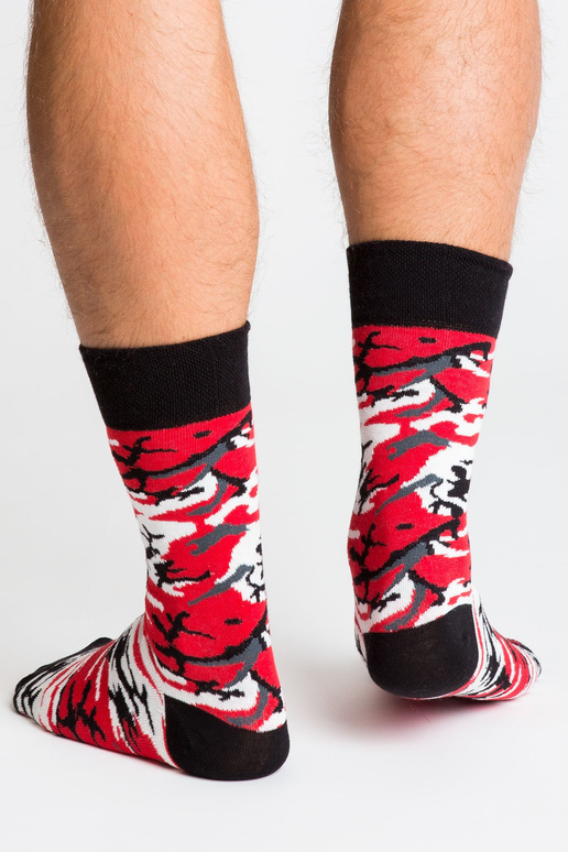 Skarpety mėskie we wzory zestaw 3 szt.