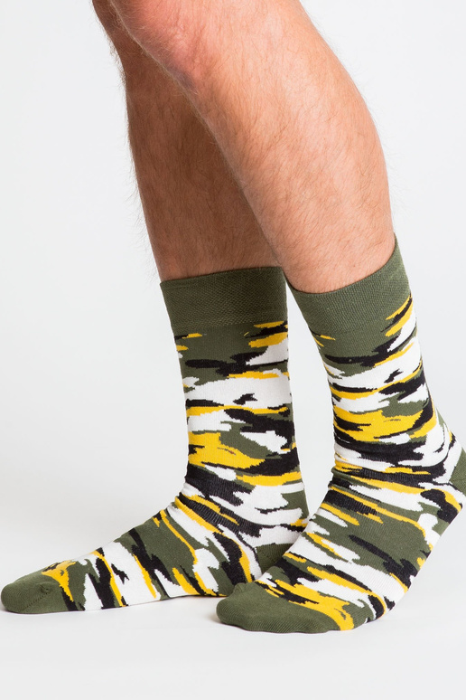Skarpety mėskie we wzory zestaw 3 szt.