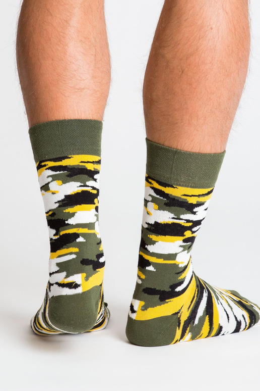 Skarpety mėskie we wzory zestaw 3 szt.