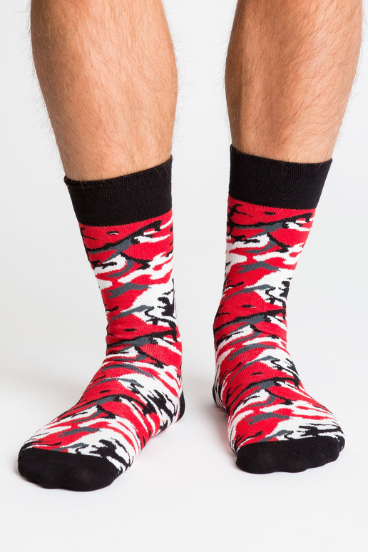 Skarpety mėskie we wzory zestaw 3 szt.