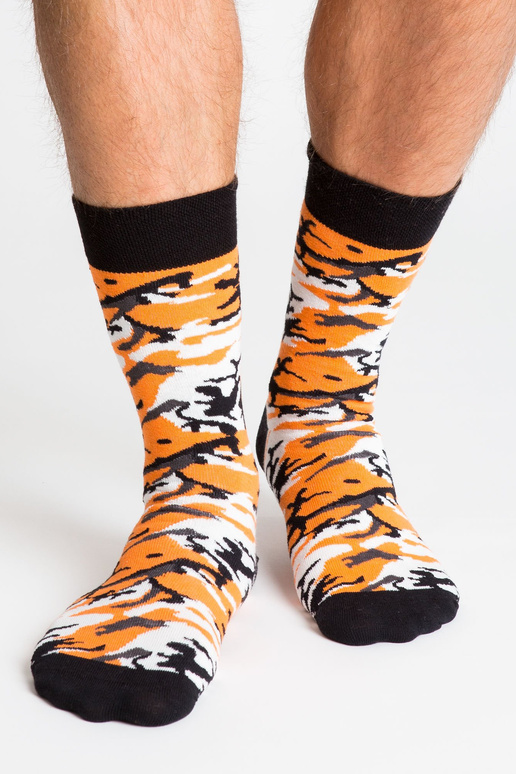 Skarpety mėskie we wzory zestaw 3 szt.