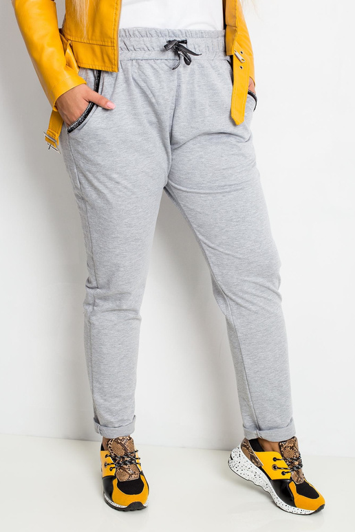 Pilkos plius dydžio kelnės Savage