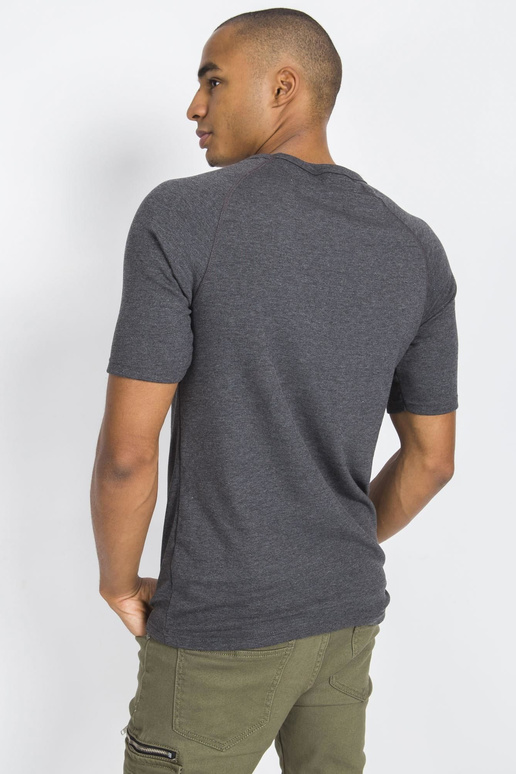 Tamsiai pilki vyriški termo marškinėliai