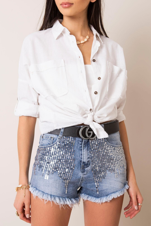 Rosana mėlyni šortai