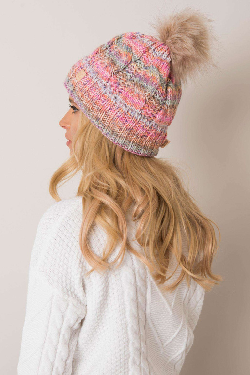 Spalvinga žieminė kepurė RUE PARIS