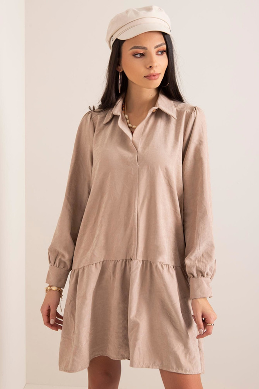 Smėlio spalvos suknelė Milan