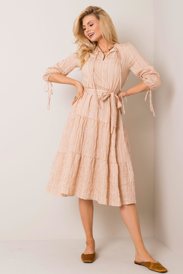 Smėlio spalvos Hannah suknelė